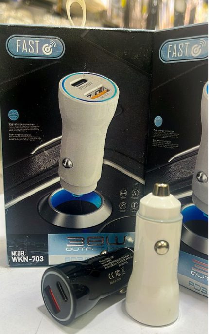 شارژر فندکی ماشین مدل WKN-703