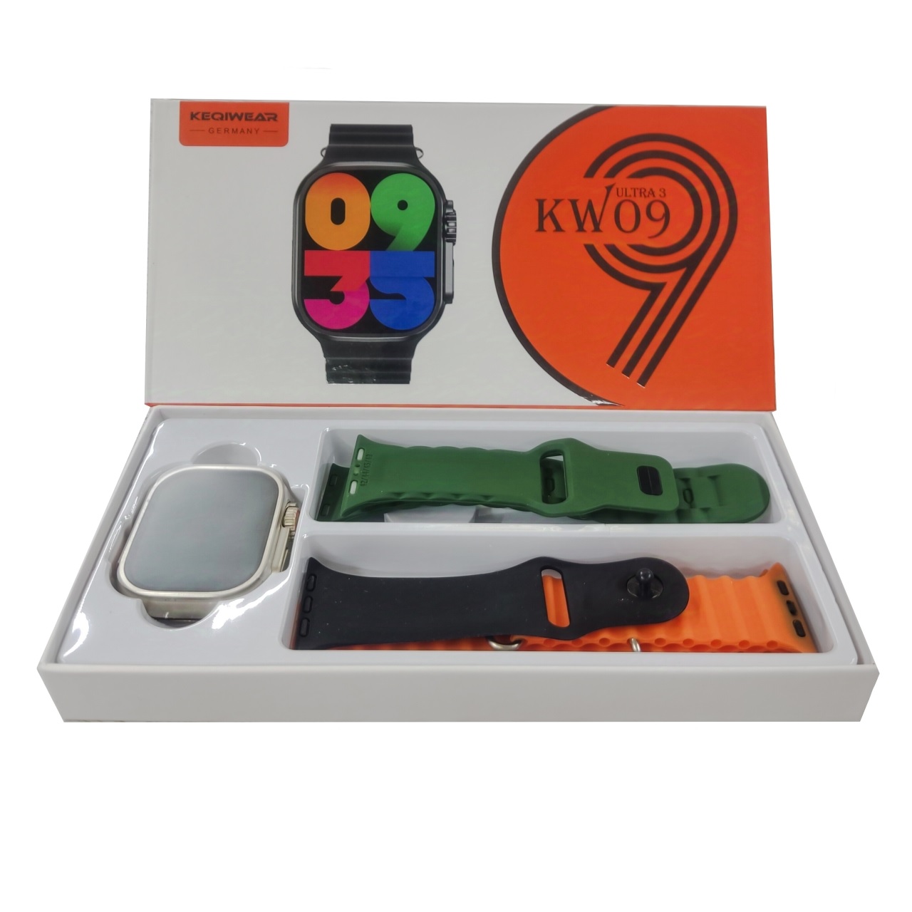 1 ساعت هوشمند الترا۳ مدل KEQIWEAR KW09 ULTRA3
