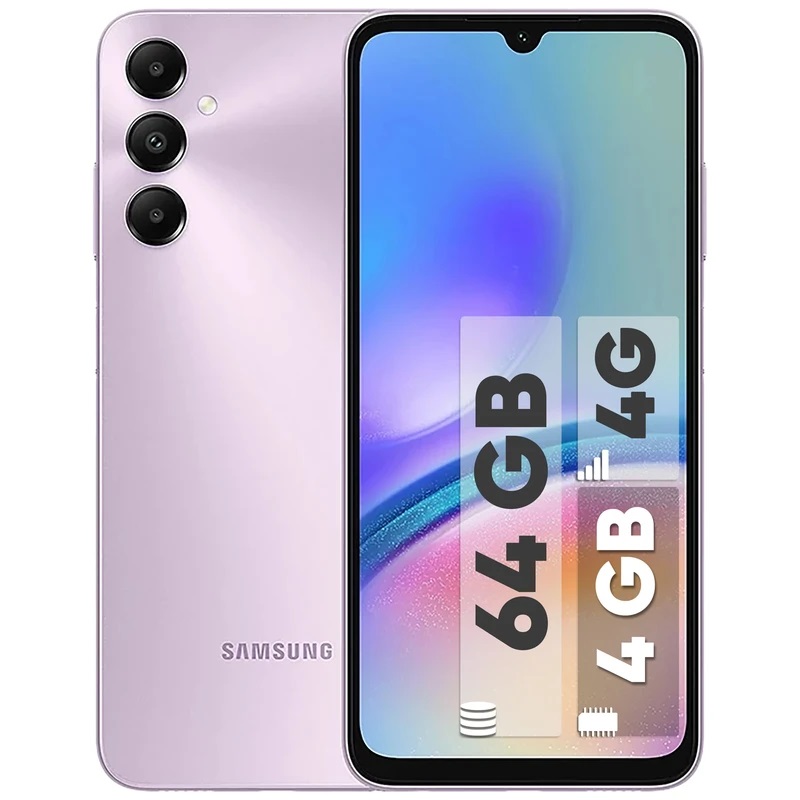 1 گوشی موبایل سامسونگ مدل Galaxy A05s دو سیم کارت ظرفیت 64 گیگابایت و رم 4 گیگابایت